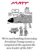 US bombing cartoon
