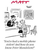 Matt phone  cartoon