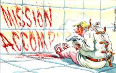 Trump madness  02 cartoon