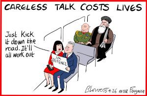 Defence cartoon