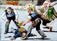 Golders Green  cartoon