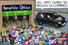 Benefits  cartoon