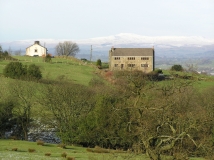 Snow-covered Ingleborough