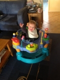 Alex 8 months waving