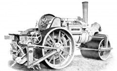 1911 Aveling roller