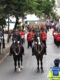 Freedom parade on Albert Road