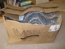 Damaged City Link M&S delivery