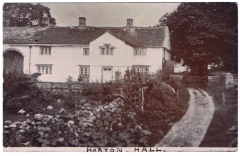 Horton Hall postcard
