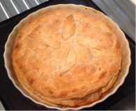 Maz chicken and Mushroom pie