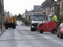 Park Road repairs Jan 2014