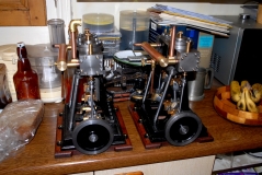 Marine engines finished