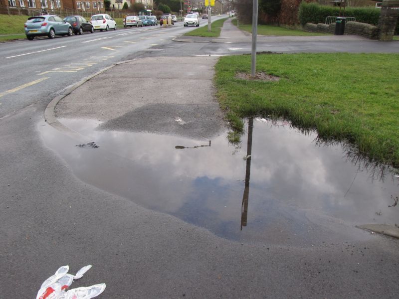 ponding Kebrook Road Feb 2014
