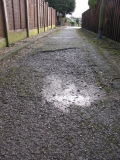 Avon Drive path Feb 2014