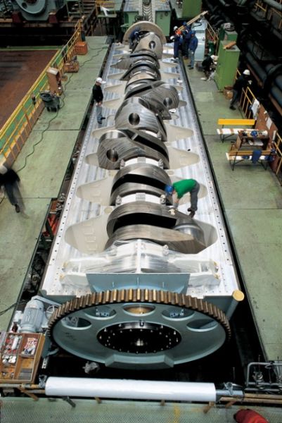 300 ton crankshaft