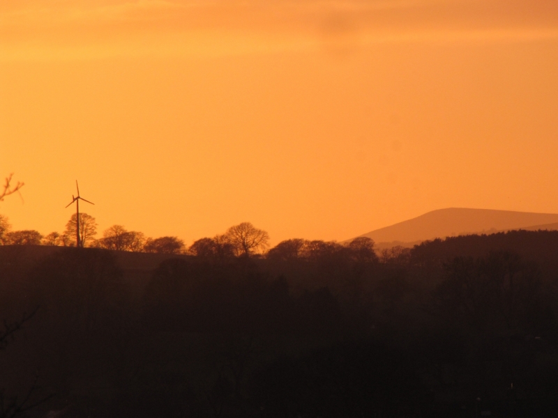 Bank Edge view 28th Feb 2014 sunset 003