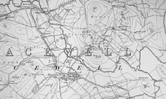 1853 map Stock Bracewell