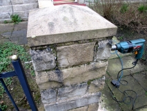 Pillar with hole