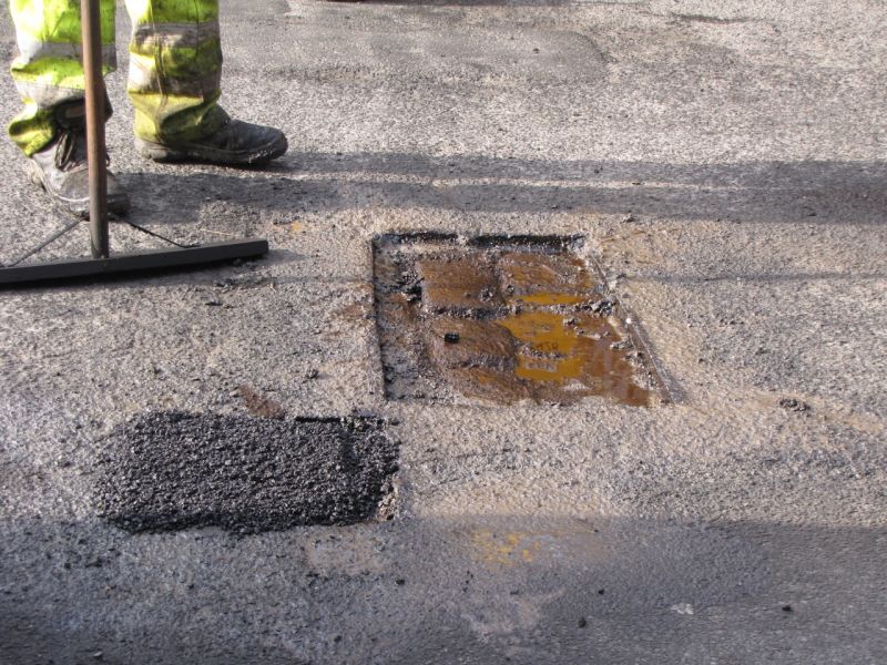 Ellis Street being repaired 001
