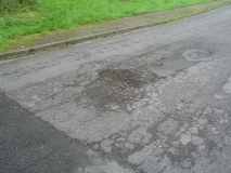 Butts pothole July 2007