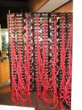 Side view of Bombe - Plug Board