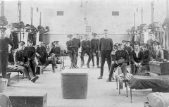 Victorian barrack room