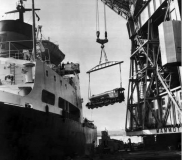Mammoth floating crane