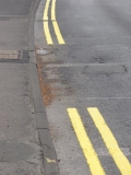 Skipton Road yellow lines 23rd April 2014 002