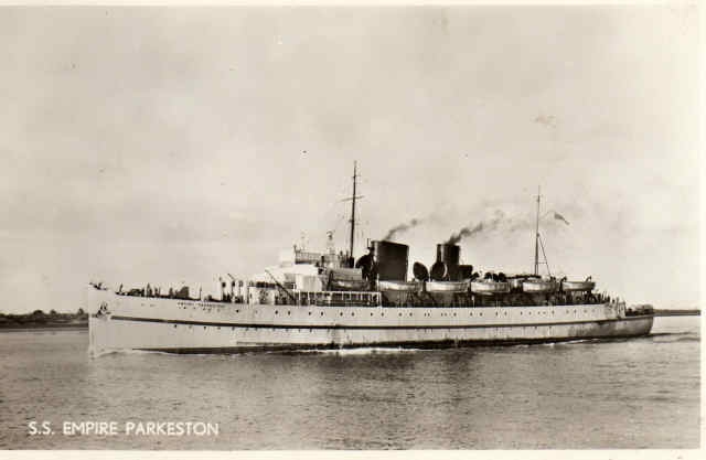 HMT Empire Parkeston