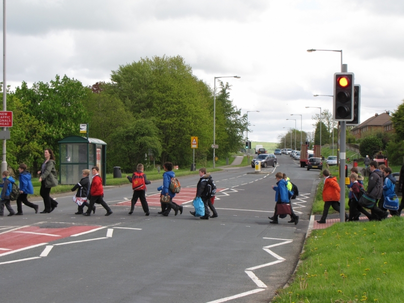 Kelbrook Road new crossing 9th May 2014 001