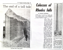 Manchester Evening News report of swabs demolition