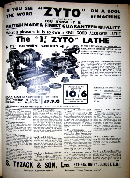 Model Engineer May 1939