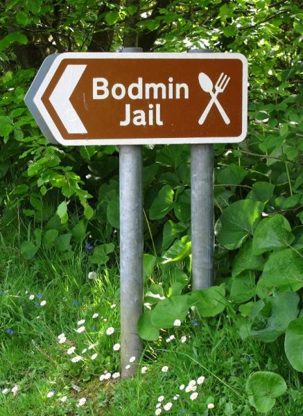 Sign seen in Bodmin