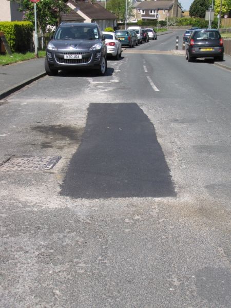 Coates Ave repair 17th May 2014