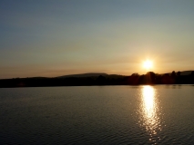 Pendle Watery Sunset