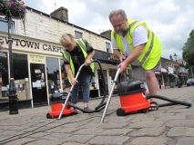 Town Square vacuuming 6th July 2014 004