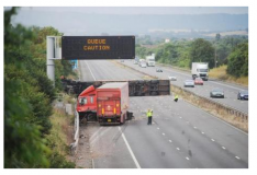 M5 crash