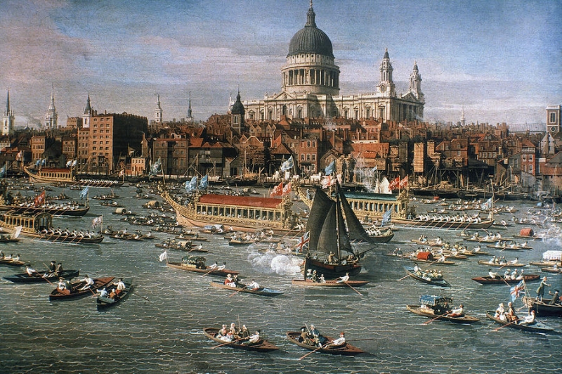 Canaletto's Thames painting 1
