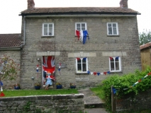 Jubilee front door decoration