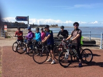Way of the Roses start at Morecambe