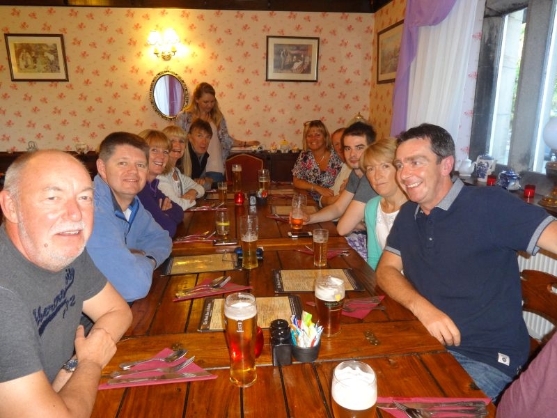 Meal at the Buck in Malham