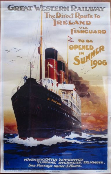 GWR Ireland ferry, 1906