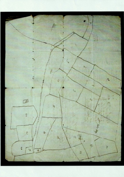 Wainman field map c1780