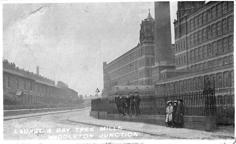 Laurel and Bay Tree Mills Middleton Junction 1910