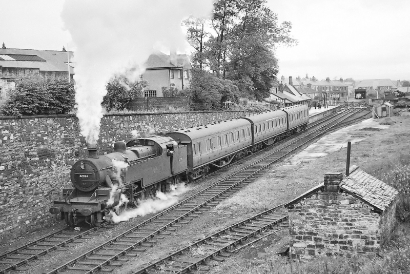 Barnoldswick Station yard