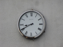 Council Shop clock