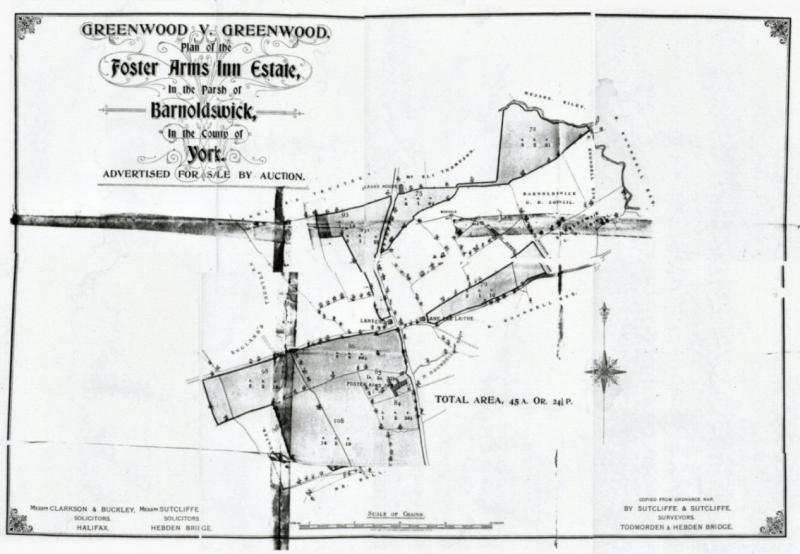 Fosters Arms Inn Sale Map A