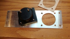 Front Panel Meter Cutout
