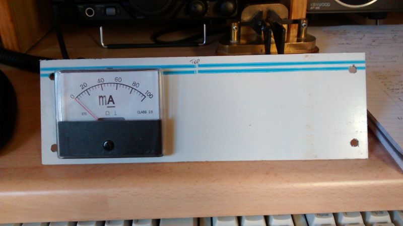 Front Panel Meter Fitted