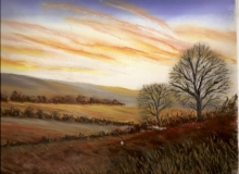 Landscape in pastel 2