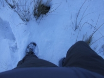 Boots in Snow
